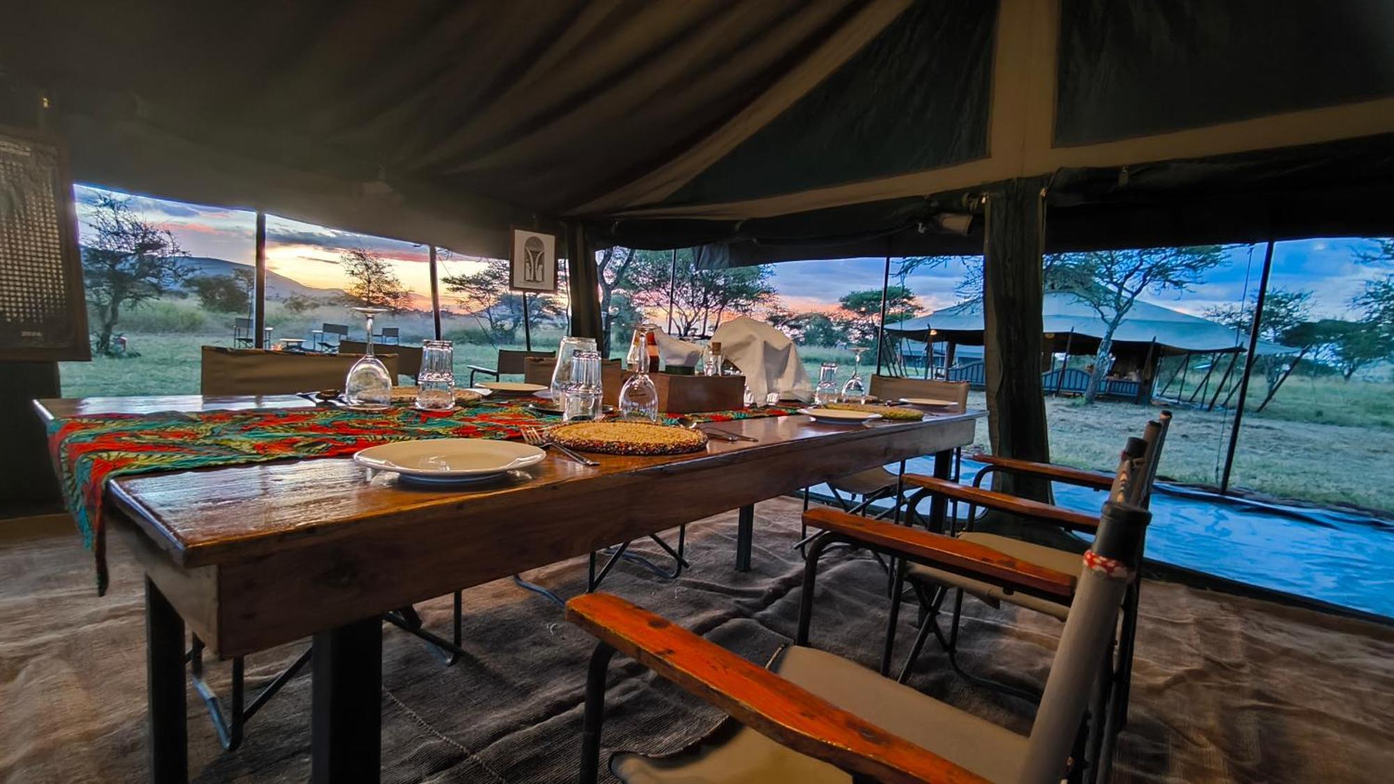 Kananga Special Tented Camp Banagi Eksteriør bilde